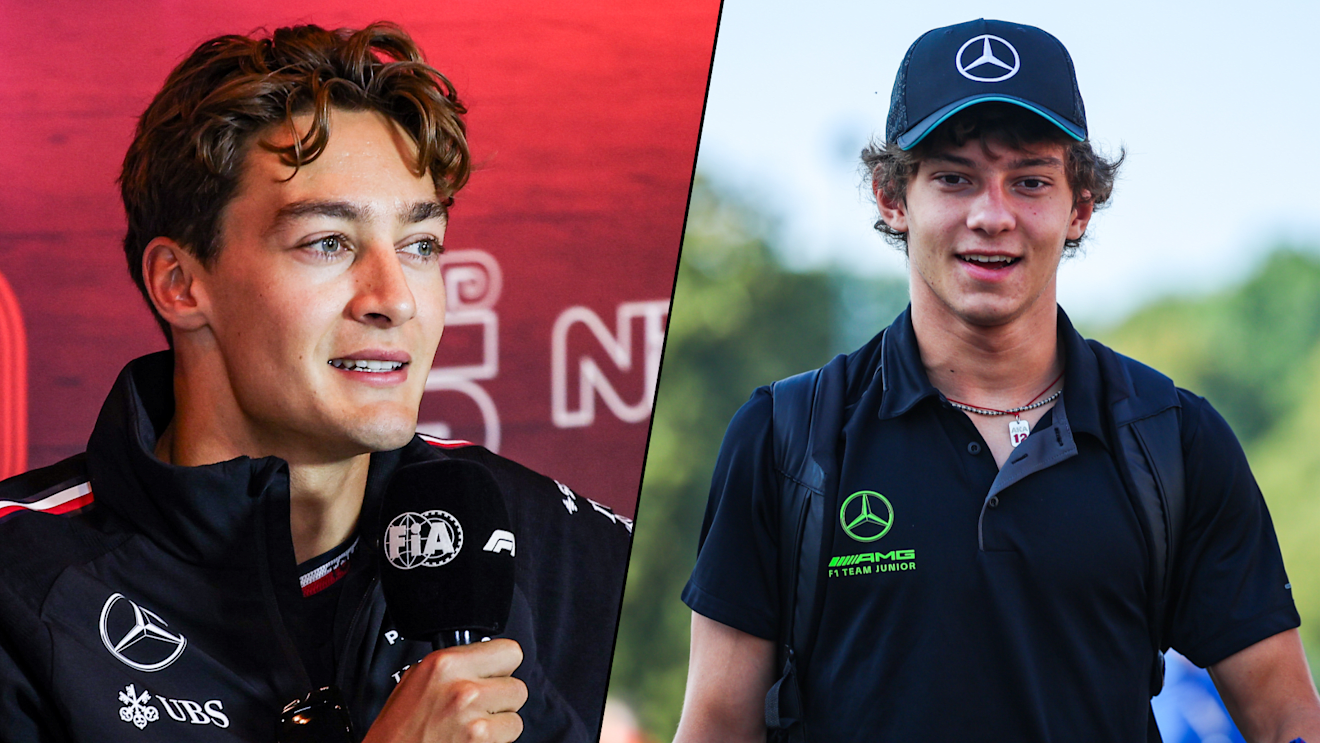 Russell declares Antonelli is ‘destined to be a Formula 1 driver’ as youngster reminds him of his own journey